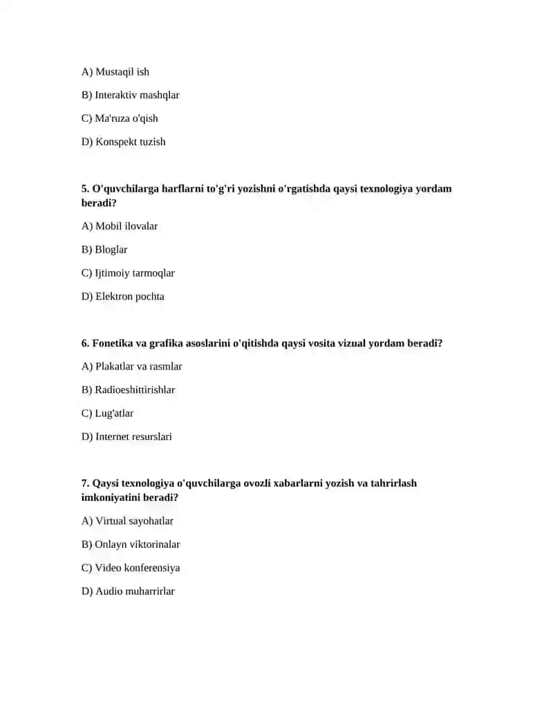 Fonetika va grafika asoslarini pedagogik texnologiyalarni qoʻllash 2