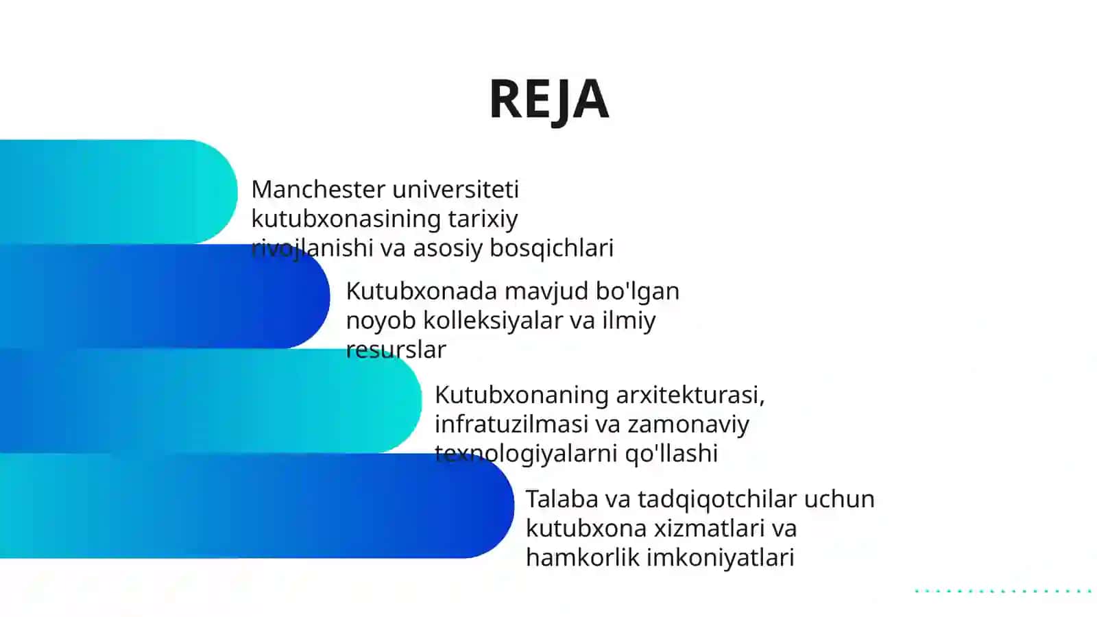 MANCHESTER UNIVERSITETI KUTUBXONASI 2