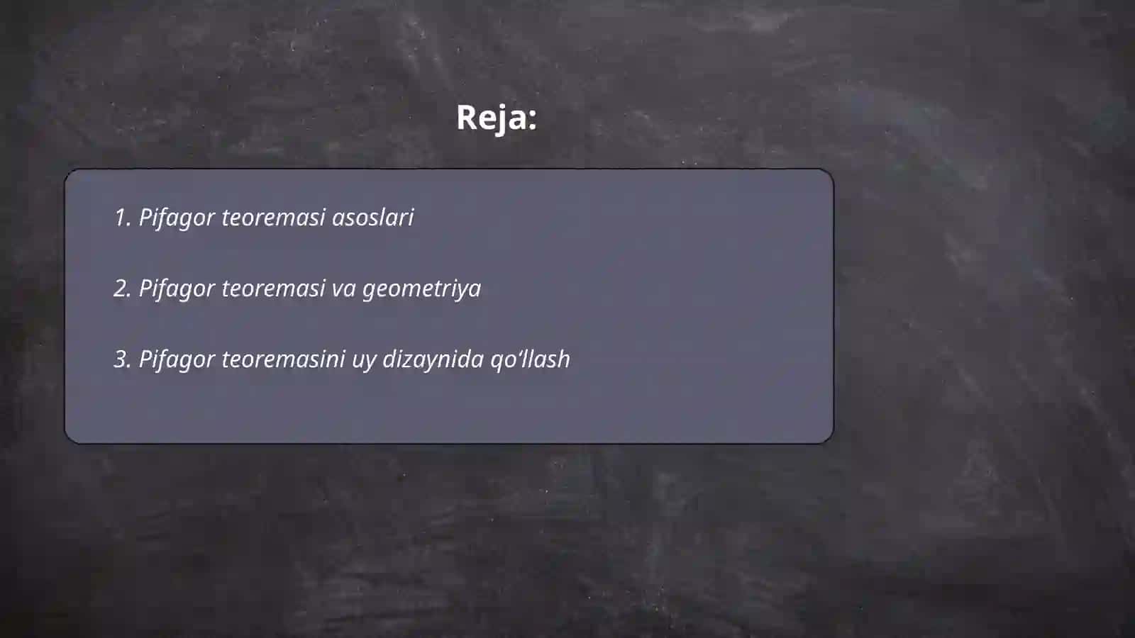 Pifagor teoremasini tadbig‘i 2