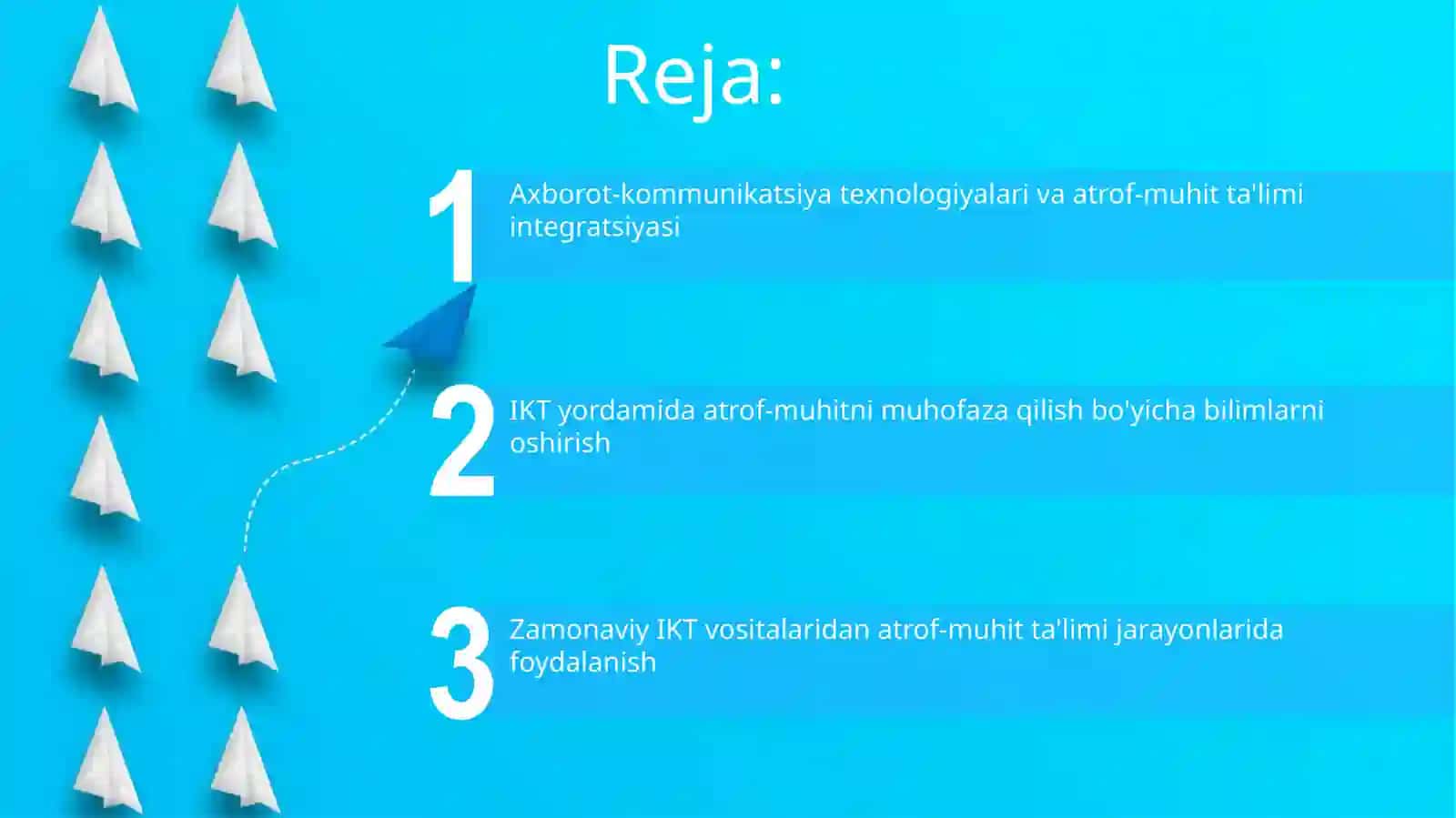Axborot-kommunikatsiya texnologiyalari va ekologik ta'limning integratsiyalashuvi 2