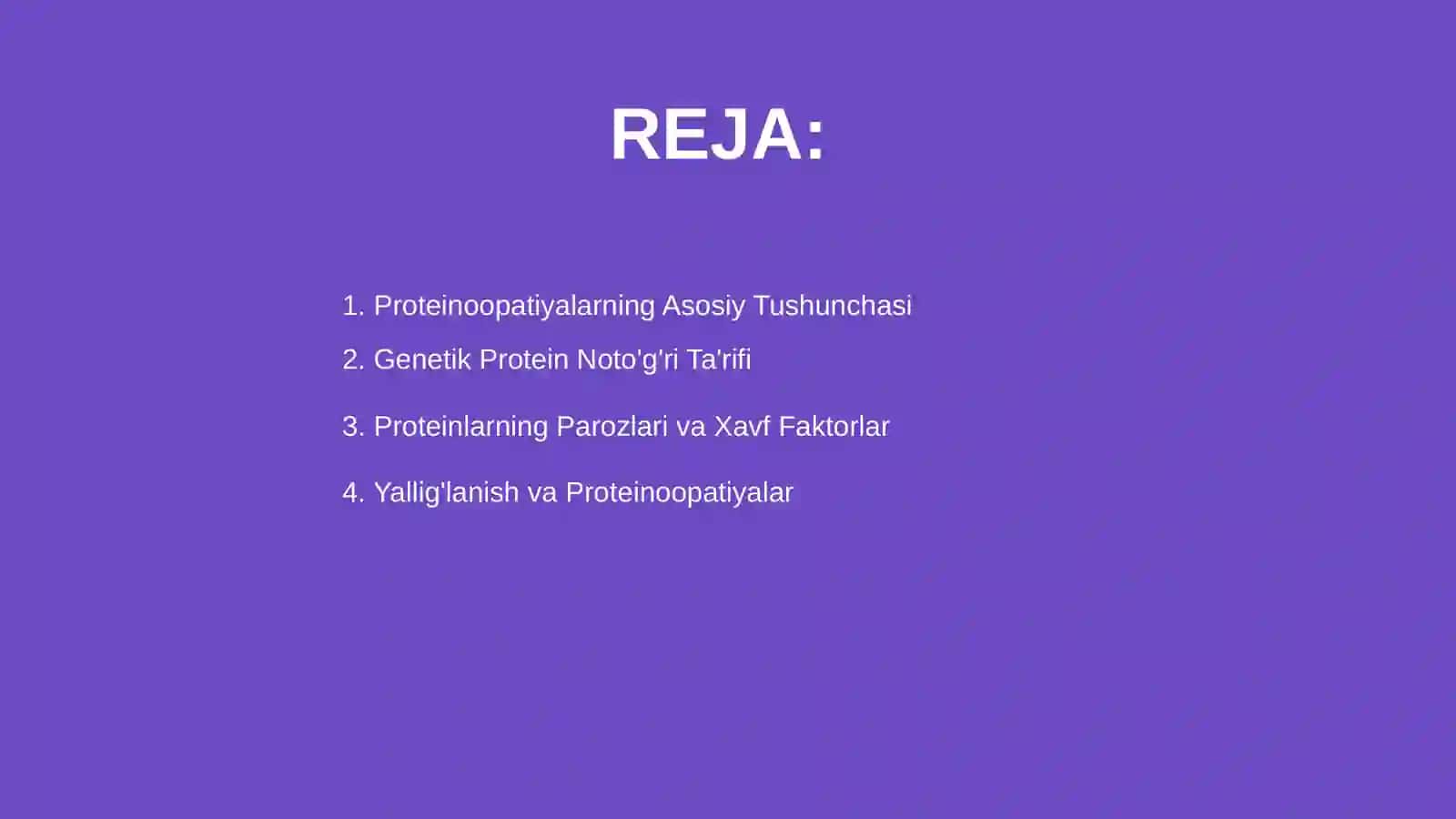 PROTEINOPATIYALAR 2