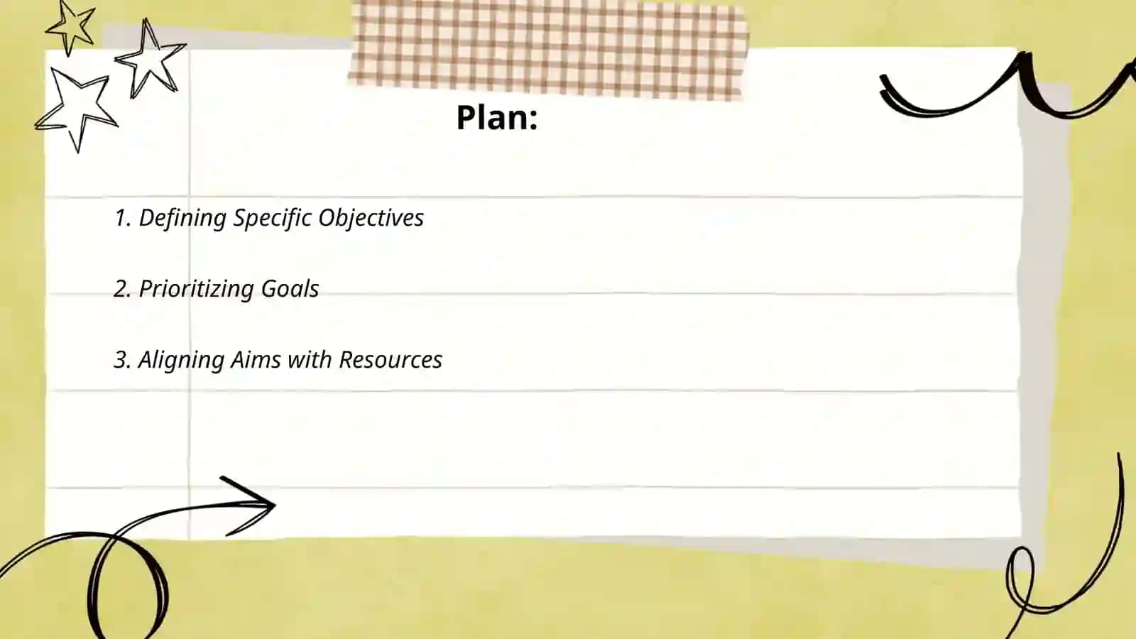 Defining Specific Objectives 2