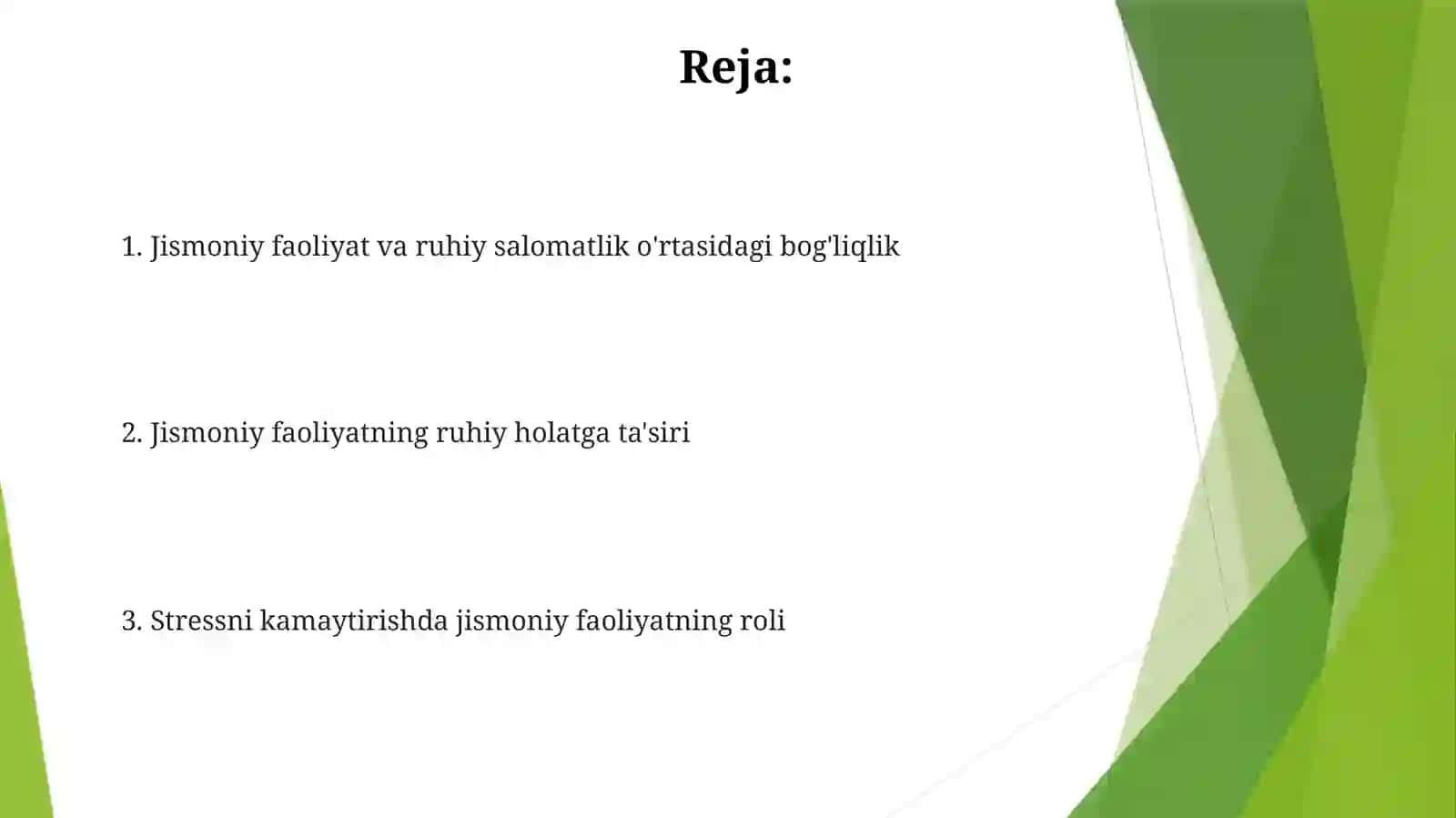 Jismoniy faoliyatning ruhiy holatga ta'siri va stressni kamaytirishdagi roli 2