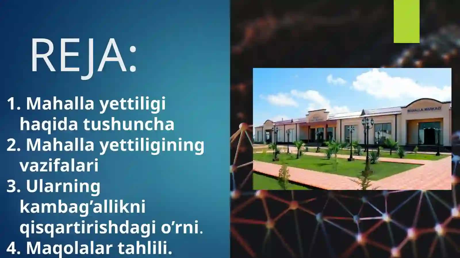 KAMBAG’ALLIKNI QISQARTIRISHDA MAHALLA YETTILIGI O’RNI 2