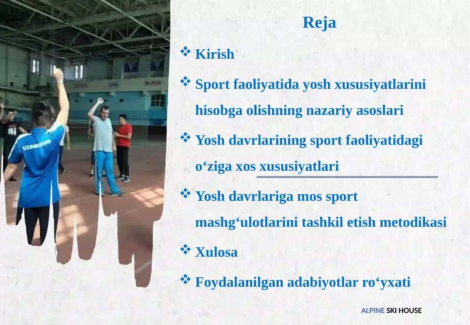 Yosh xususiyatlarining sport faoliyatida oʻziga xosligi 2