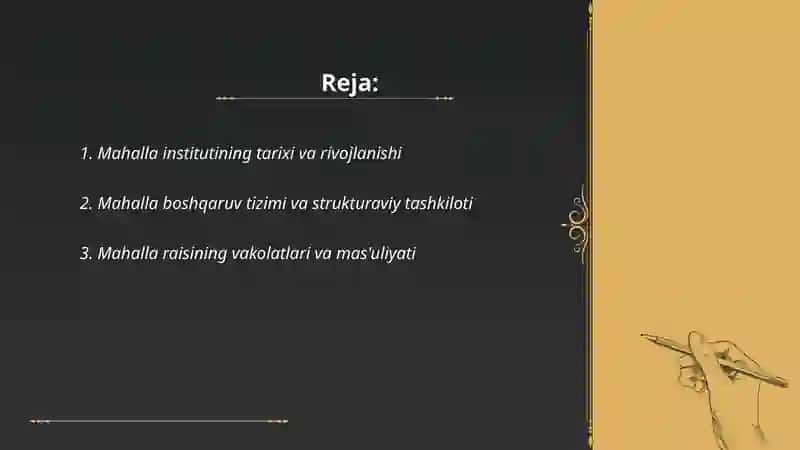 Mahalla - o'z-o'zini boshqaruv organi sifatida 2