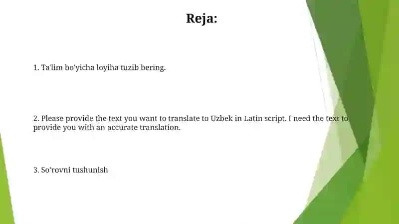 Talim Boyicha Loyha Tuzib Ber 2