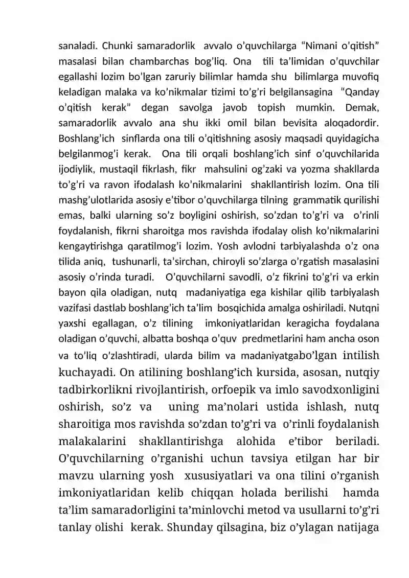 Insho orqali o'quvchilarga bog'lanishli nutqni o'tirish prinsplari 2