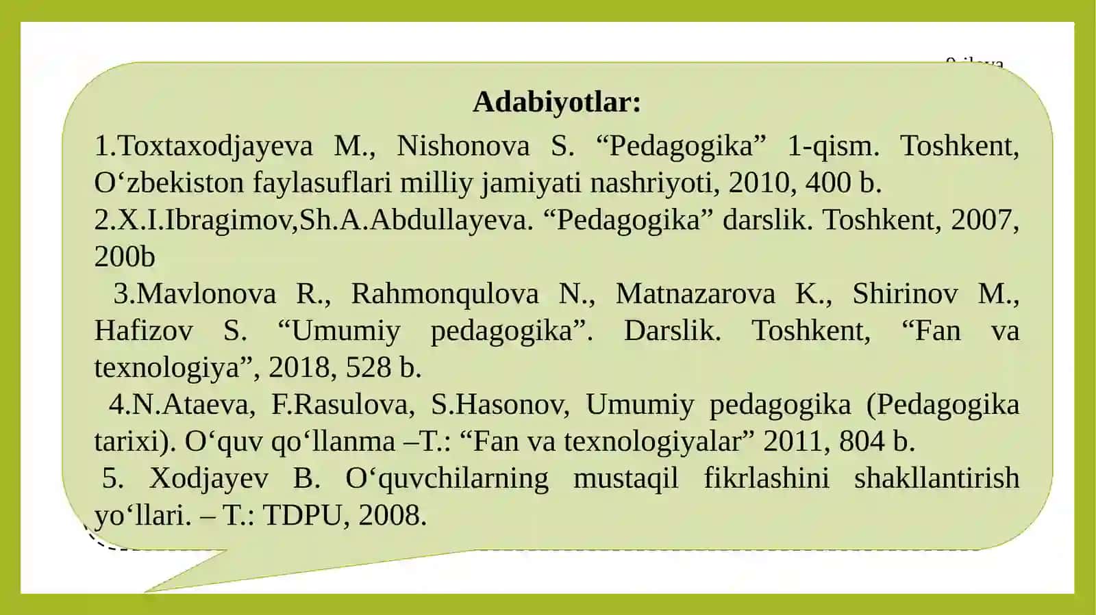 Umumi ypedagogika 2