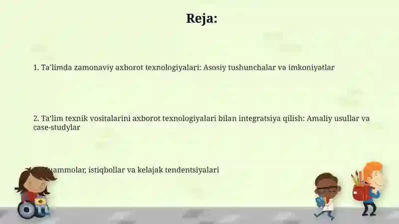 Ta’limda zamonaviy axborot texnologiyalari: Asosiy tushunchalar va imkoniyatlar 2