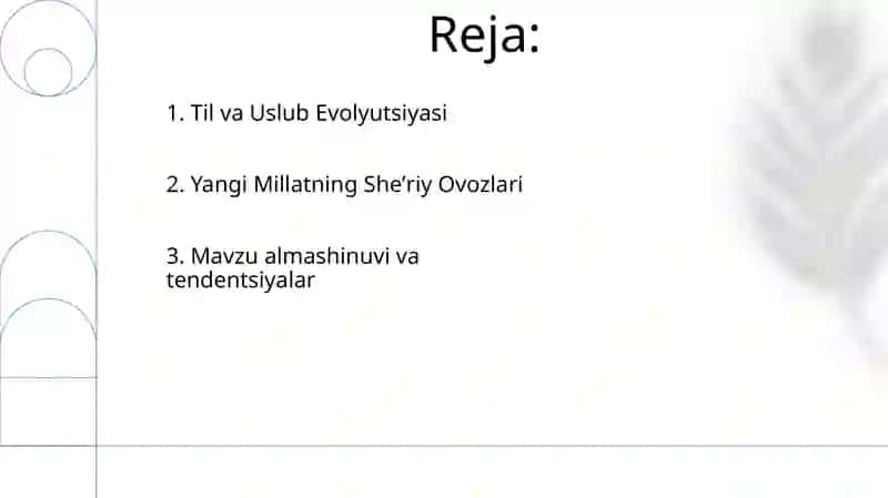 Istiqlol davri oʻzbek sheʼriyati sohasidagi izlanishlar 2