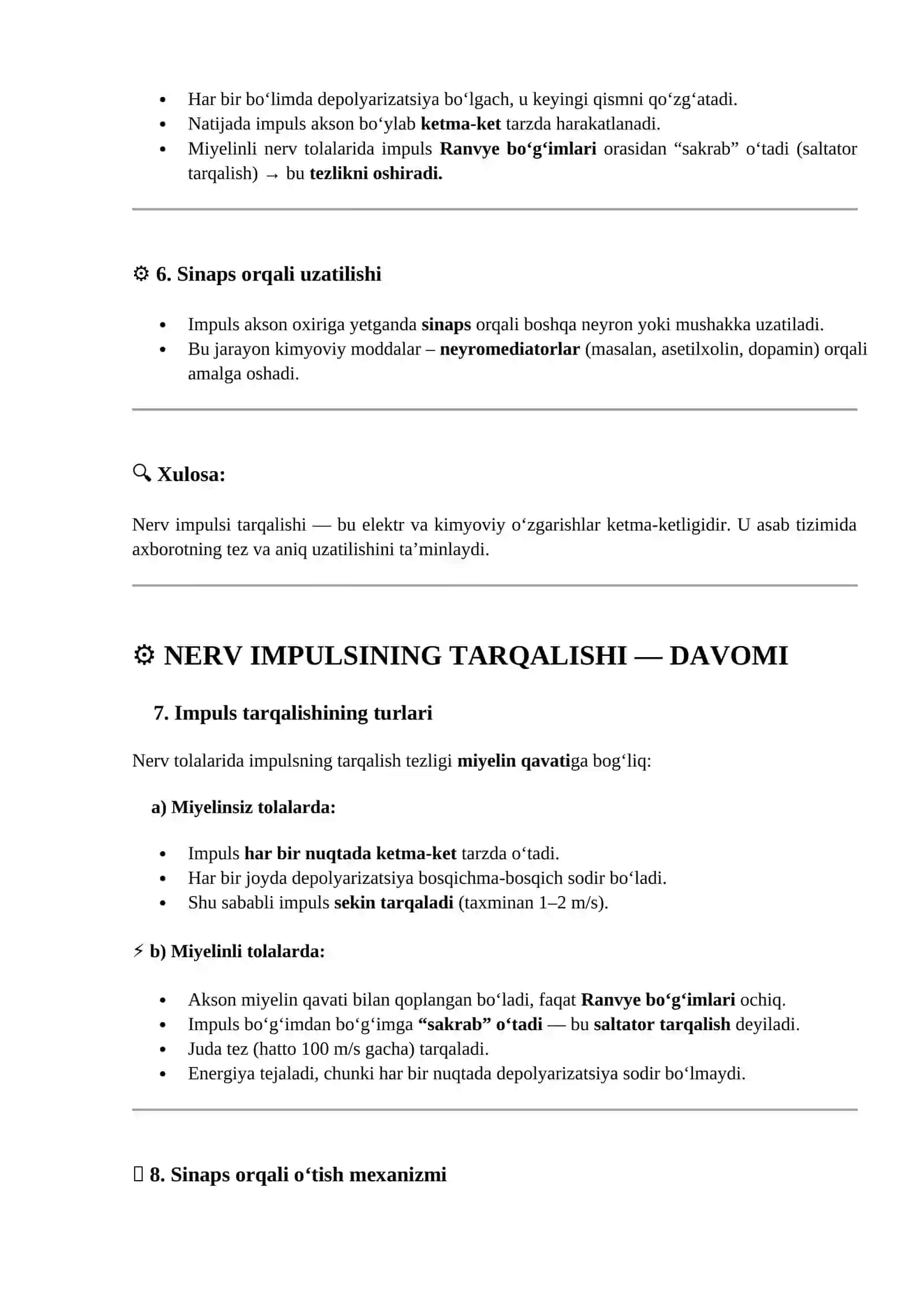 NERV IMPULSINING TARQALISHI 2