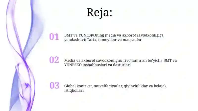 BMT va Yuneskoning media savodxonlik va axborot madaniyatiga munosabati 2