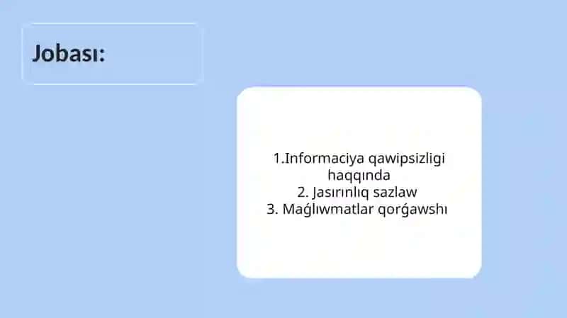 Ekonomikada zamanagóy informacion-kommunikatsion texnologiyalardıń texnikalıq támiynatı 2