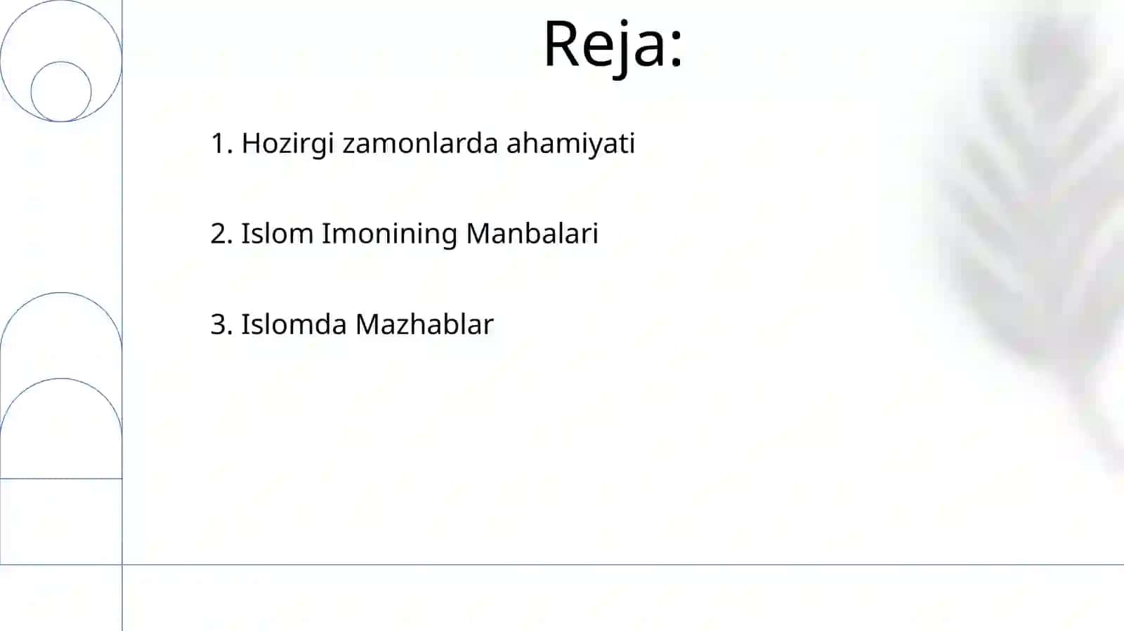 Islom dini manbalari aqidaviy maktablar va ularning hozirgi kundagi ahamiyati 2