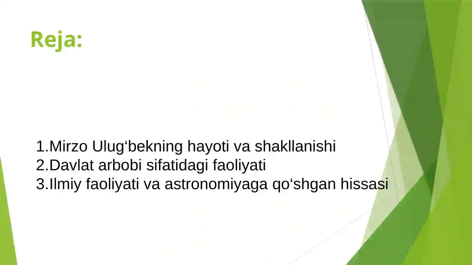 Mirzo ulug'bek davlat arbobi va buyuk olim 2