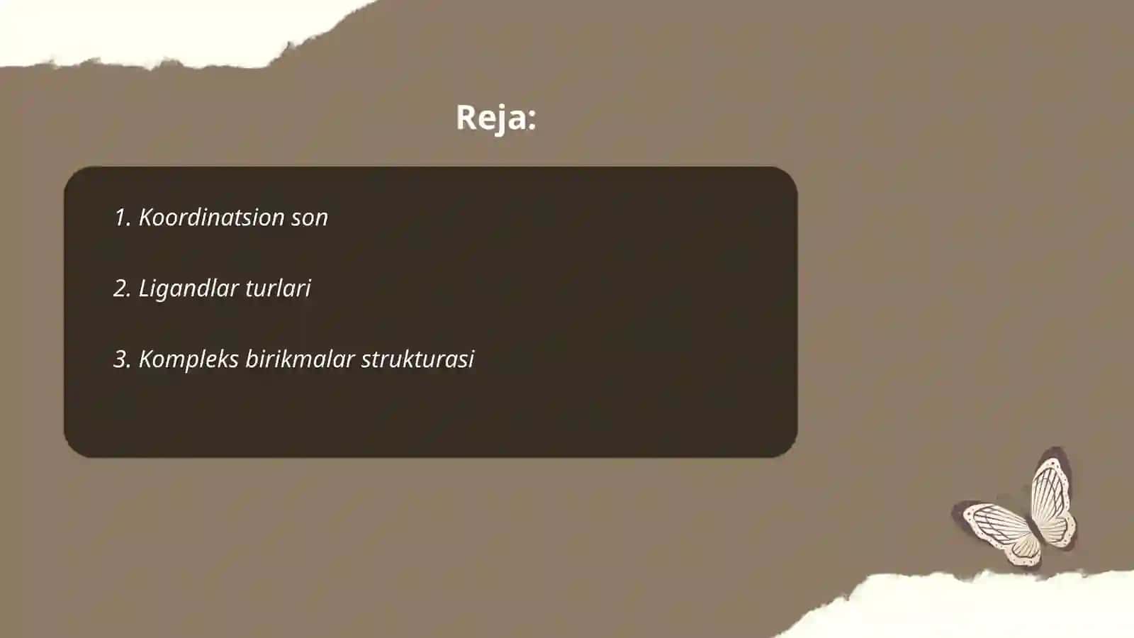 Koordinatsion son 2