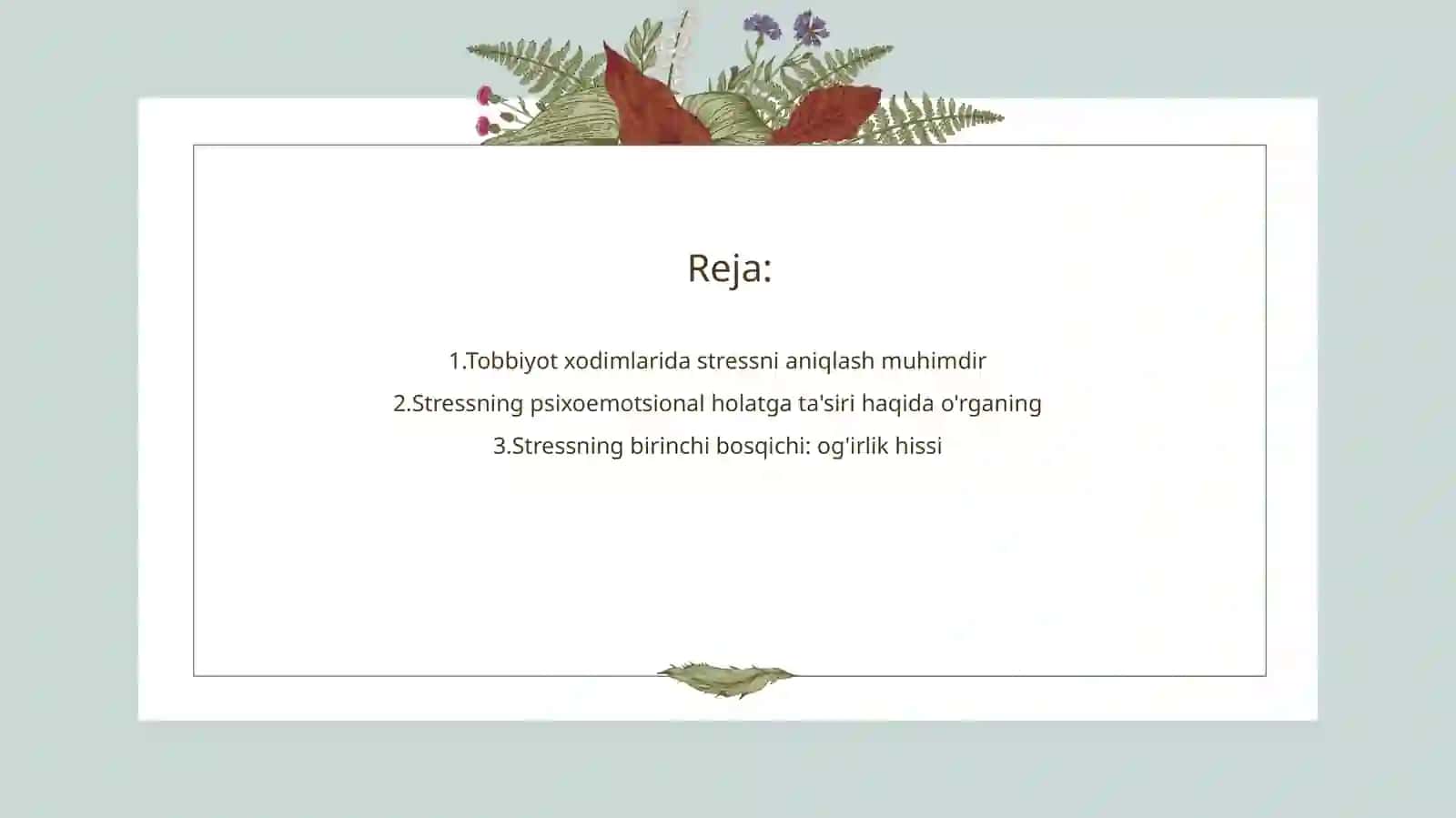 Tobbiyot xodimlarining pisixoemotsinal xolatlari stres va uning boshqichlari 2
