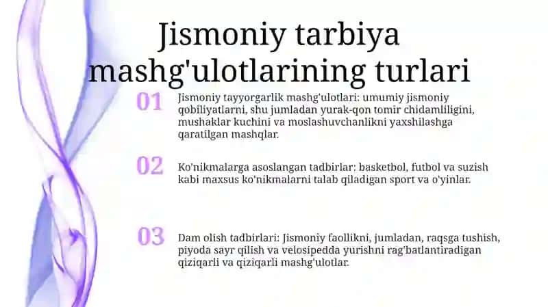 Maktabgacha TaʼLim Tashkilotlarida Jismoniy Tarbiyani Tashkil Etish Shakllari 2