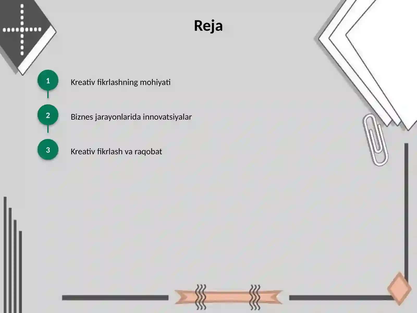 Biznes jarayonlarini tashkil etishda kreativ fikrlashning o‘rni 2