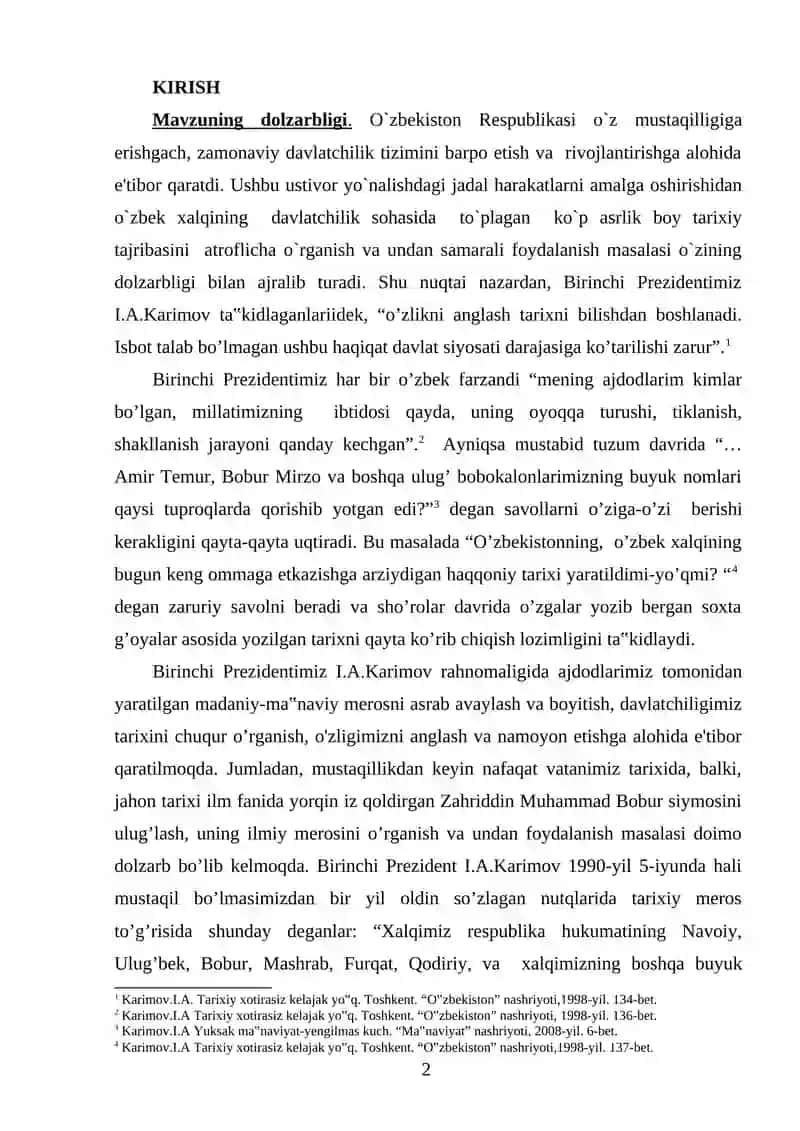 HINDISTONDA BOBURIYLAR SALTANATINING TASHKIL TOPISHI 2