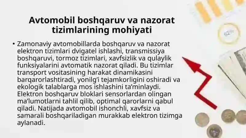Boshqaruv va nazorat elektron tizimlari 2