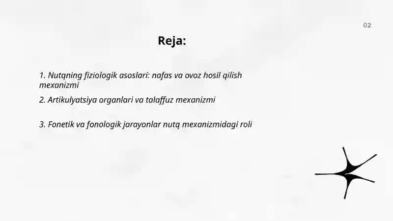 Nutq murakkab mexanizmi sifatida 2