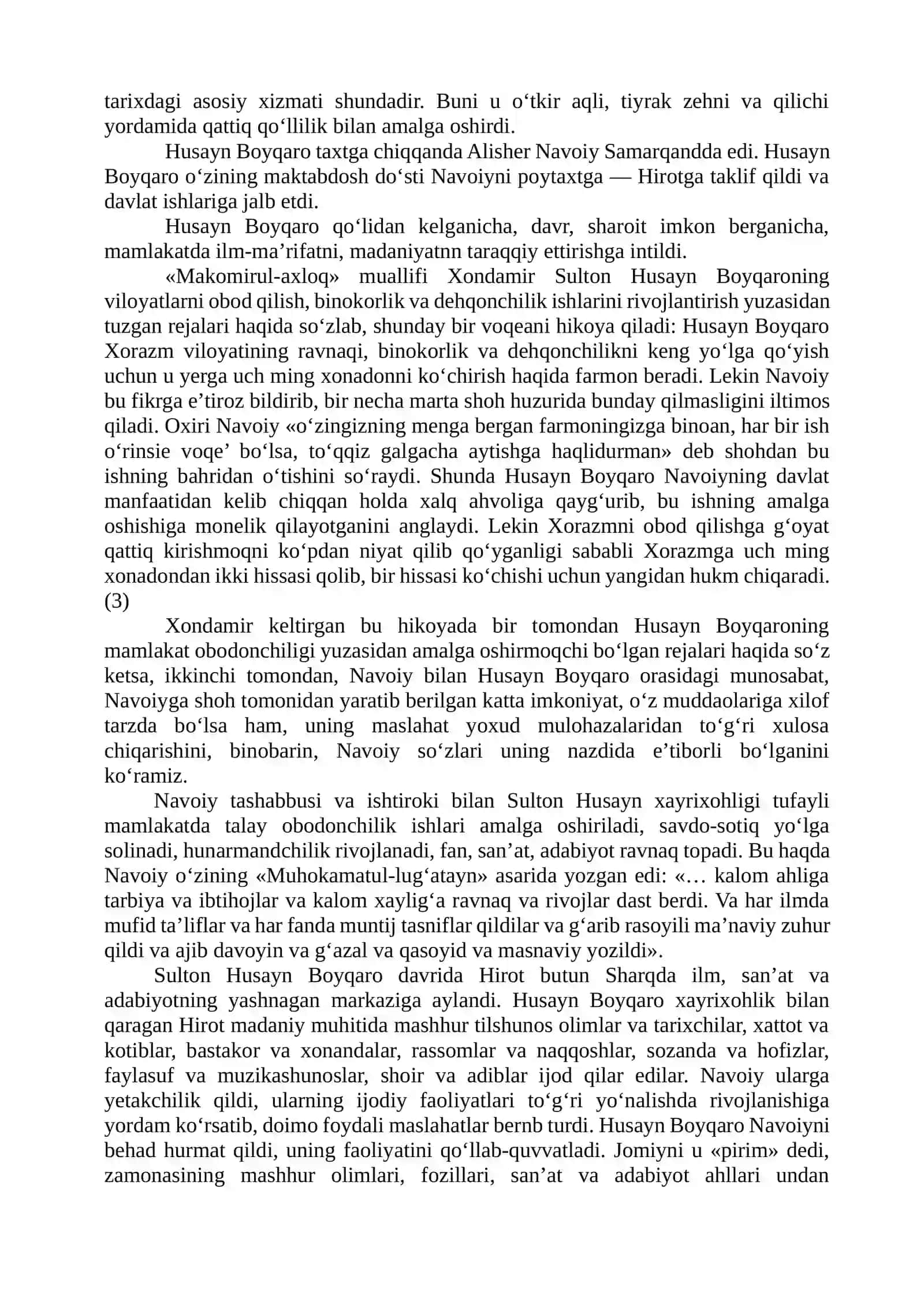 Husayn Boyqaro Haqida 2