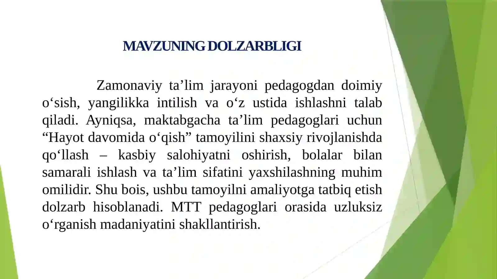 Apreloyi AD-18 guruh tInglovchisi 2