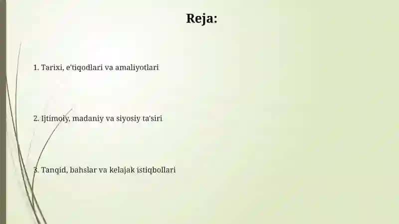 Yangi diniy ta'limotlar va sektalar 2