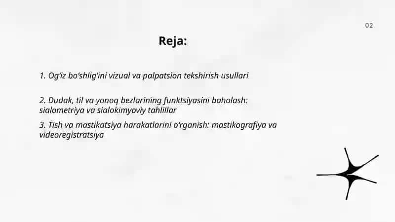 Hazm tizimining faoliyatini oʻrganish usullari ogʻiz boʻshligʻi va meʼdada ovqat hazm qilish 2