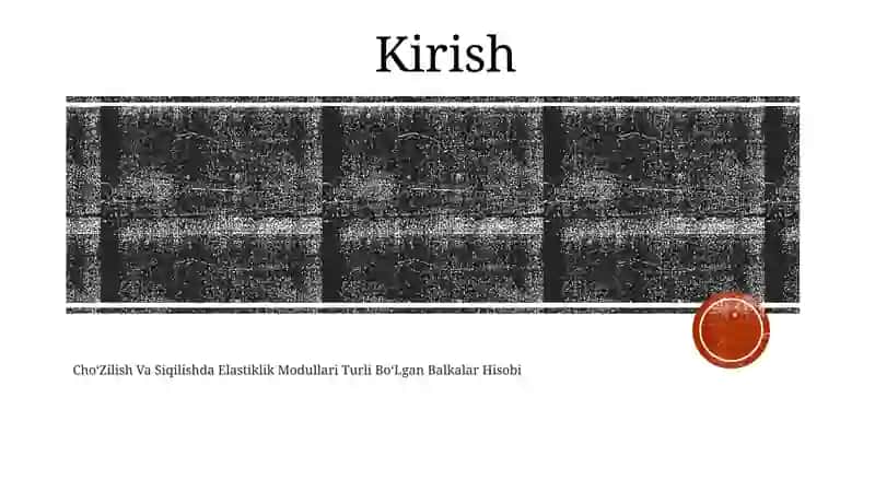 Egilish Diformatsiyasi.QoʻShma Balkalarning Mustahkamlikka Hisoblash 2