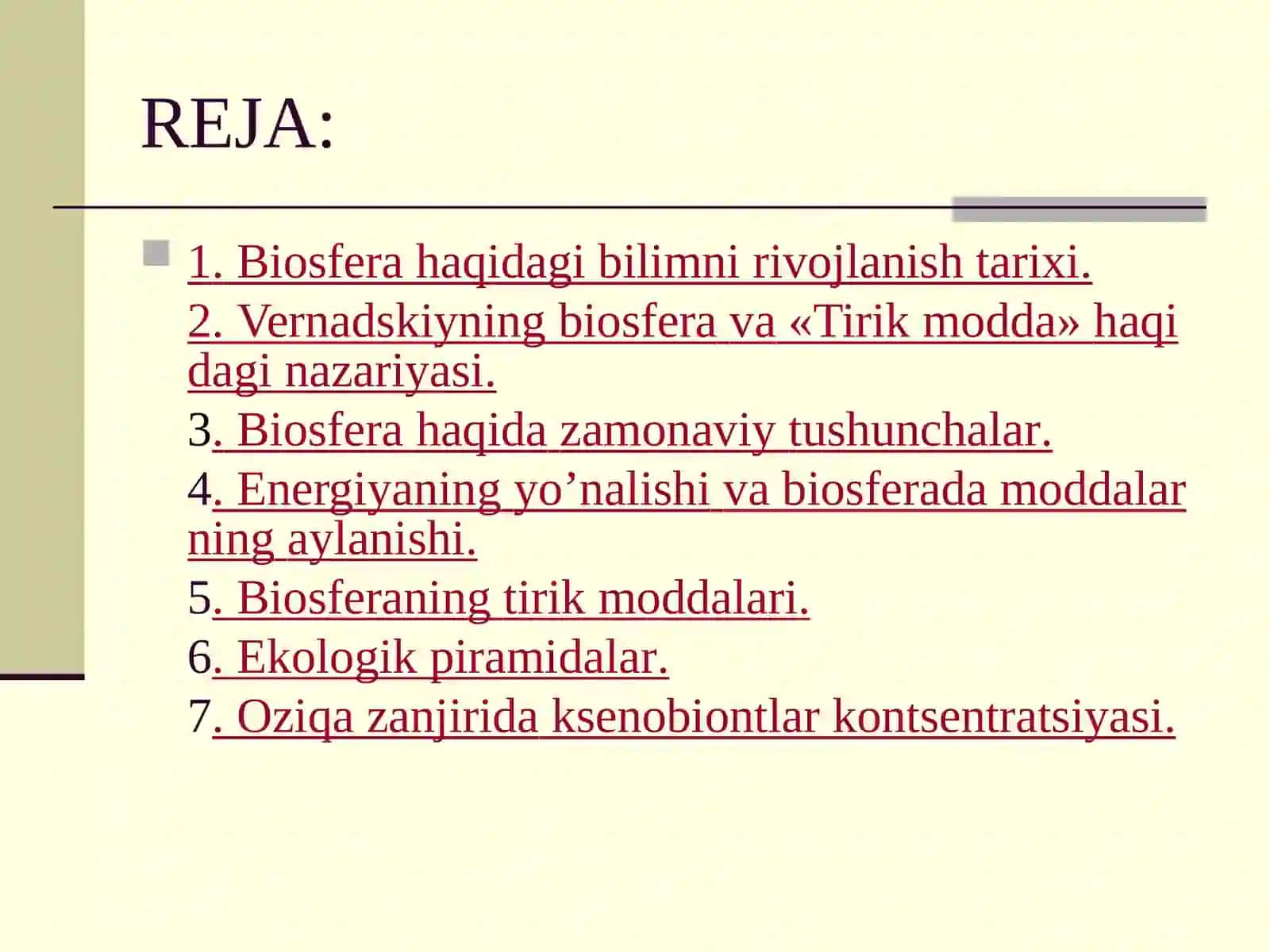 Biosfera va inson faoliyati 2