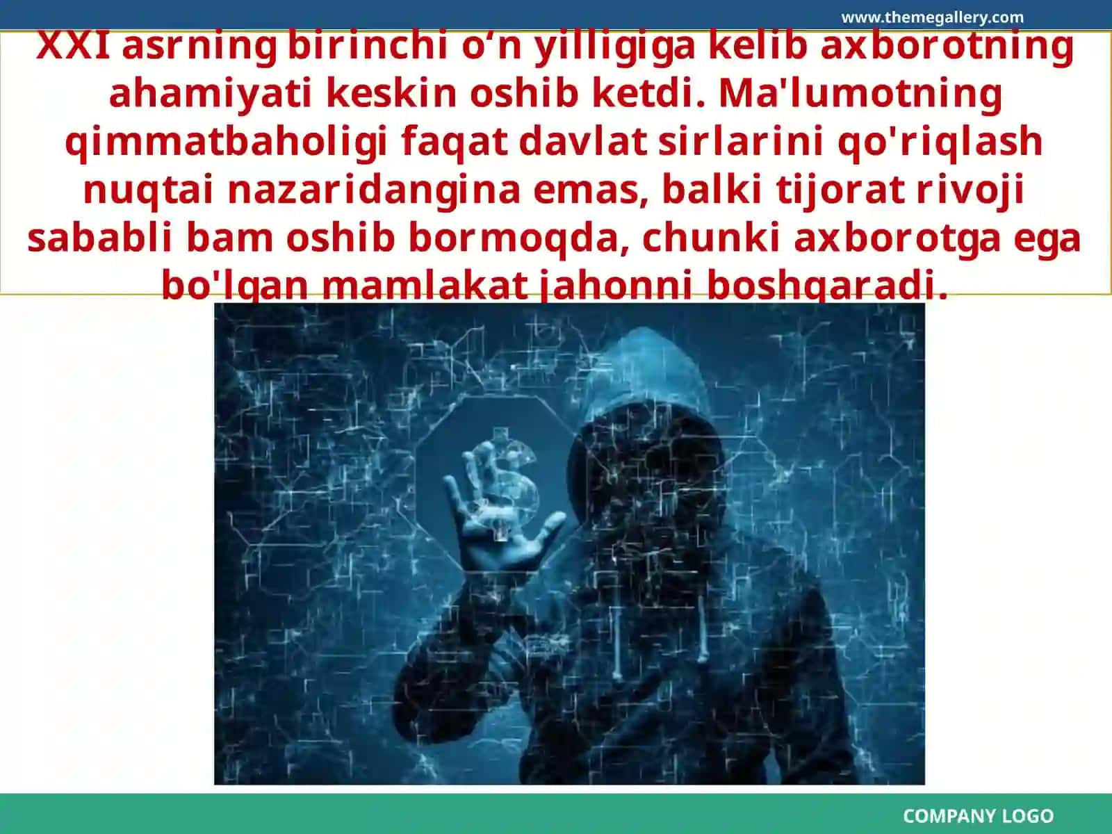 11-sinf Informatika va axborot texnologiyalari fanidarsligi asosida 28-mavzu 2
