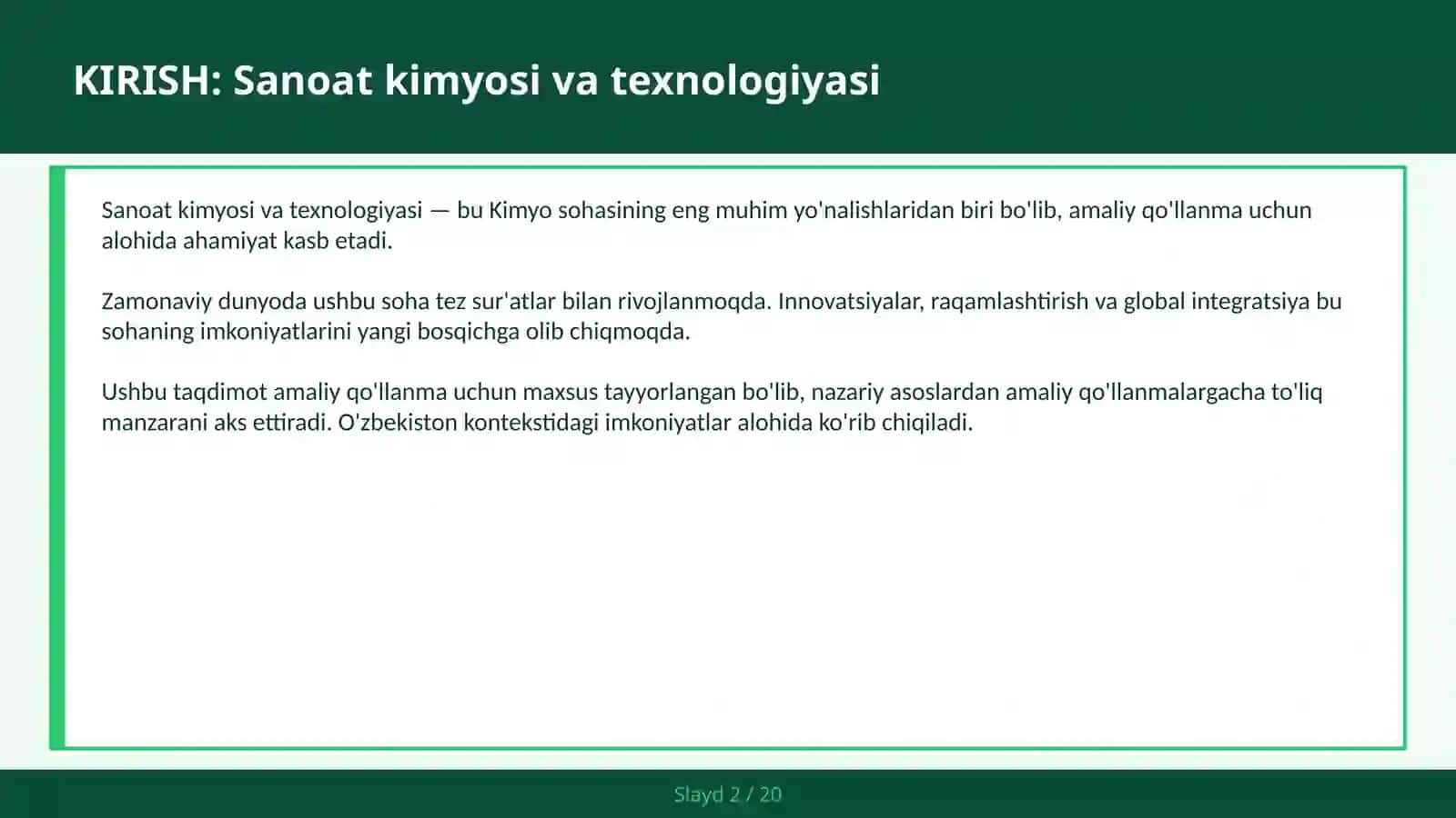 Mineral o'g'itlar, kislotalar va jarayonlar — amaliy qo'llanma 2
