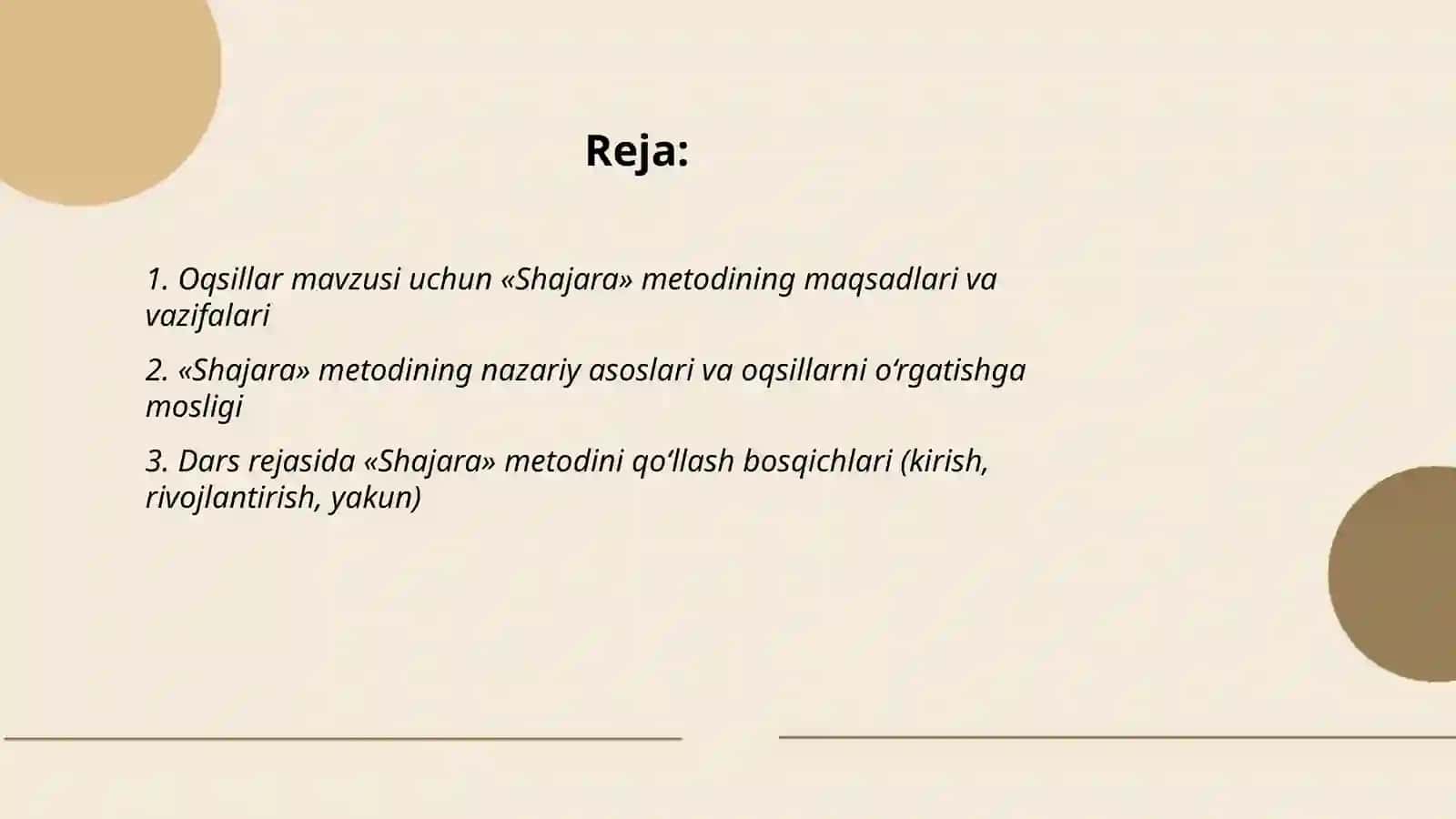 Oqsillar mavzusini o‘qitishda «Shajara» metodidan foydalanish 2