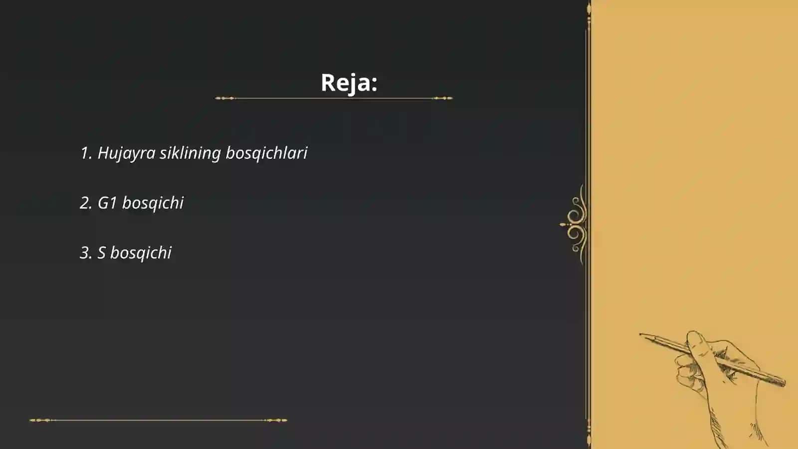 Hujayra sikli 2