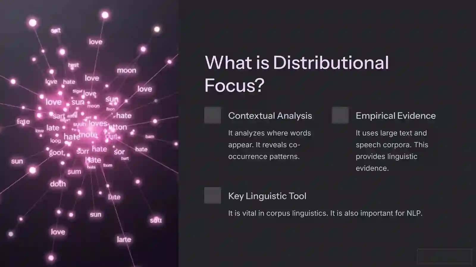 Distributional Focus: Collocation, Register, and Style 2