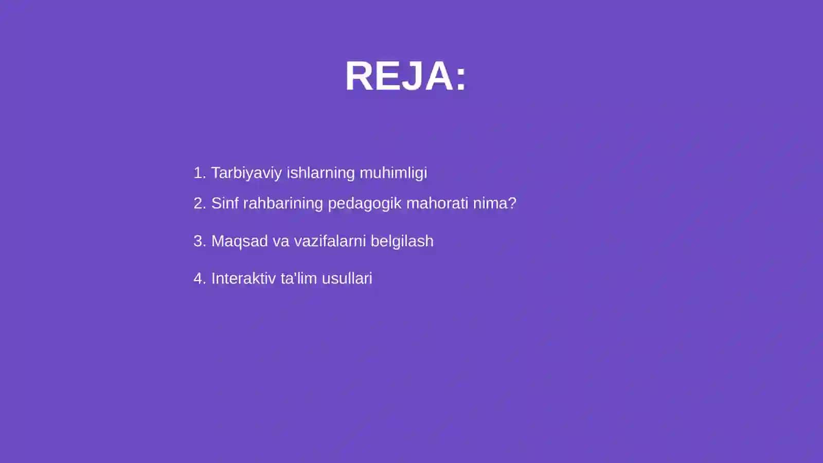 Tarbiyaviy ishlarni amalga oshirishda sinf rahbarining pedagogik mahorati 2