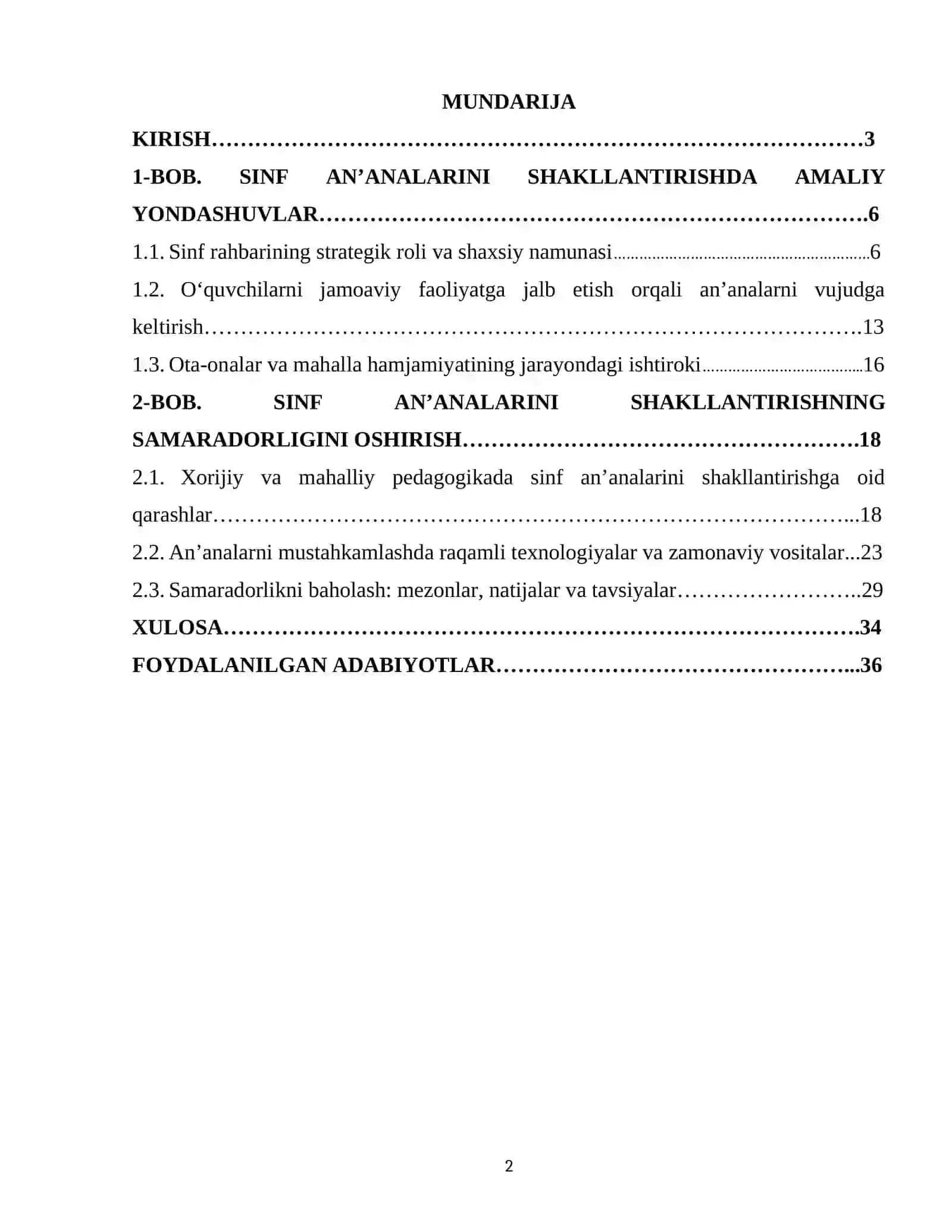 Oʻquvchilar jamoasida sinf an‘analarini shakllantirish yoʻllari 2