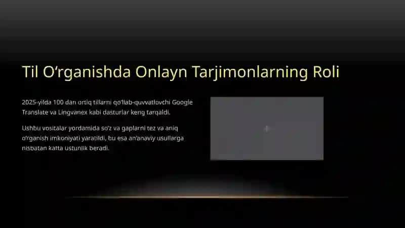 Onlayn Tarjimon Dasturlar 2