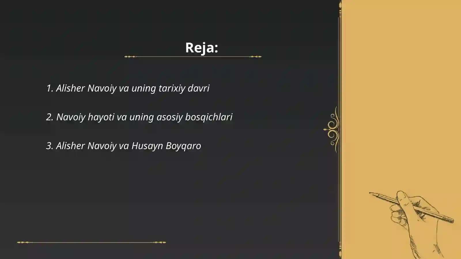 Alisher Navoiy hayoti va ijodi 2