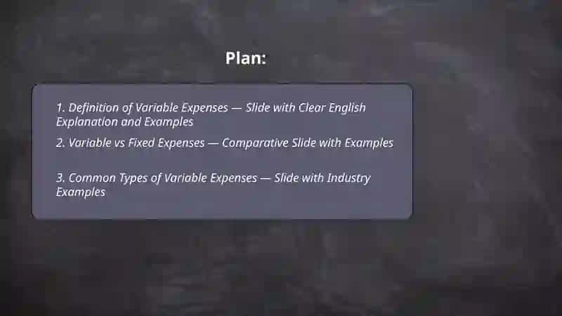 Variable Expenses Inglis Tilda Silayt Tayorlaber Misollari Bilan 2