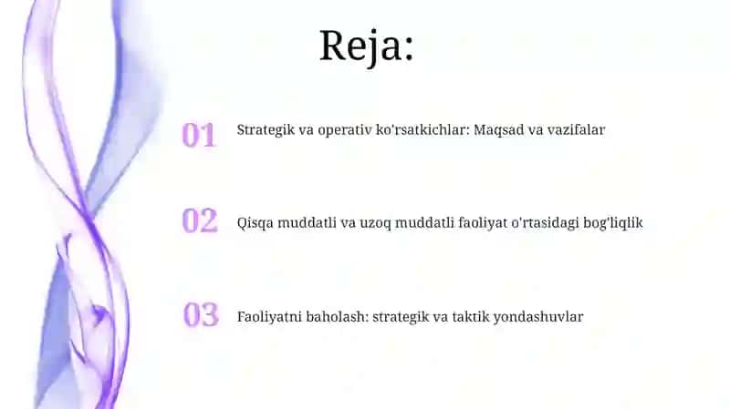 Qisqa va uzoq muddatli fa'oliyat ortasidagi bogliqlik 2