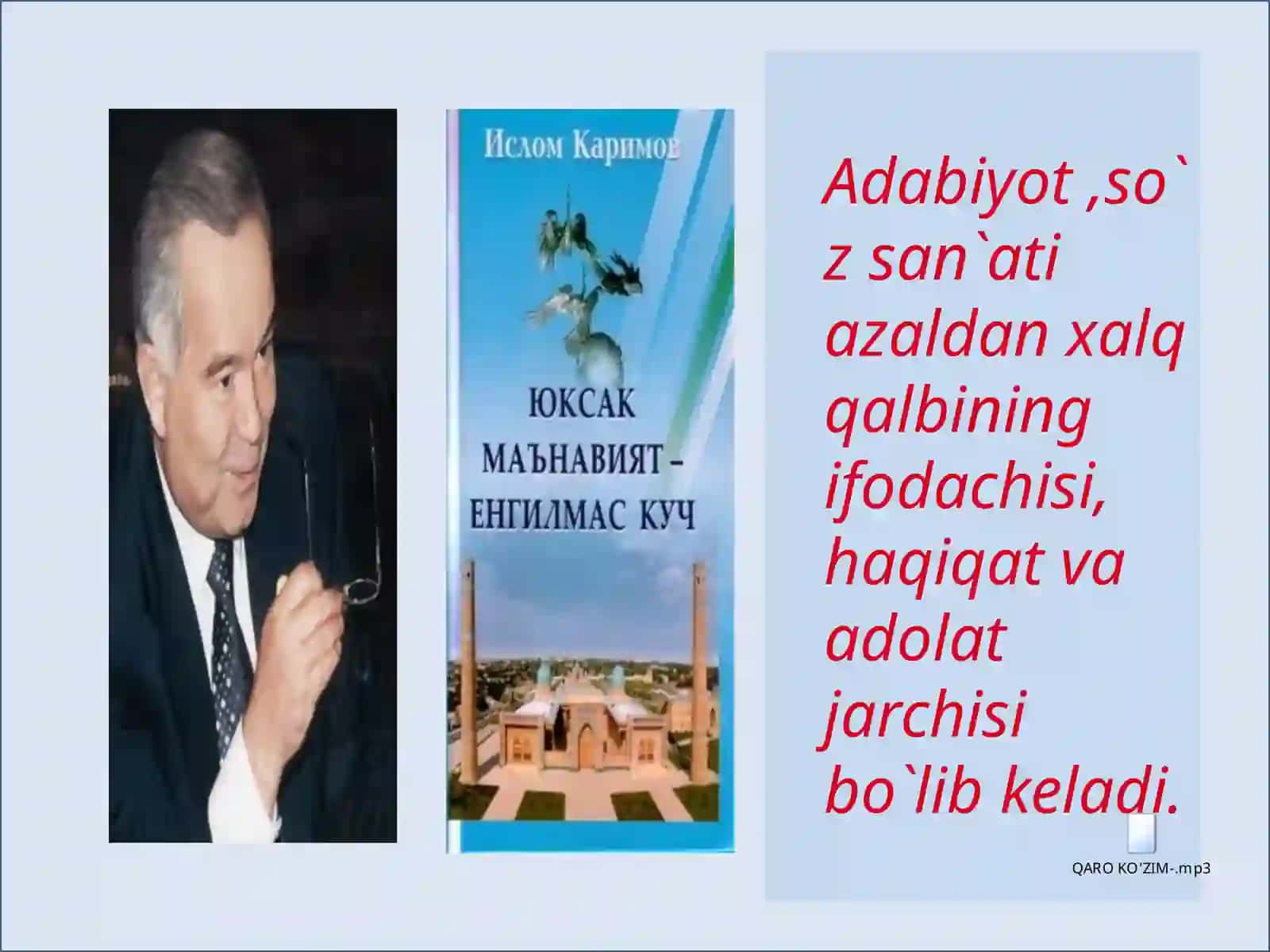 8-sinf Adabiyot fanidan Alisher Navoiy - ulug' shoir dars taqdimoti 2