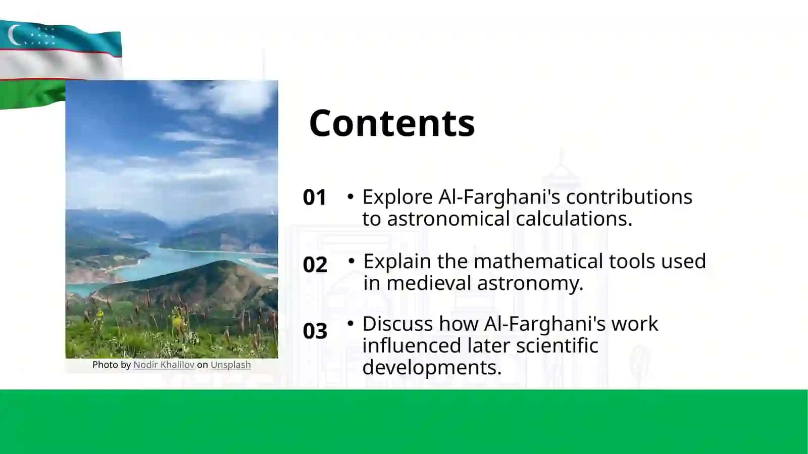 Al-Farghani and Astronomy Math 2