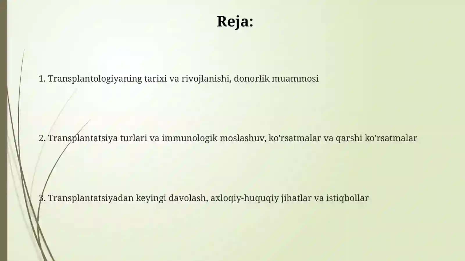 Transplantologiya tarixi va rivojlanishi 2