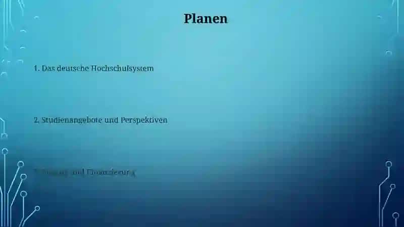 Hochschulbildung in Deutschland 2