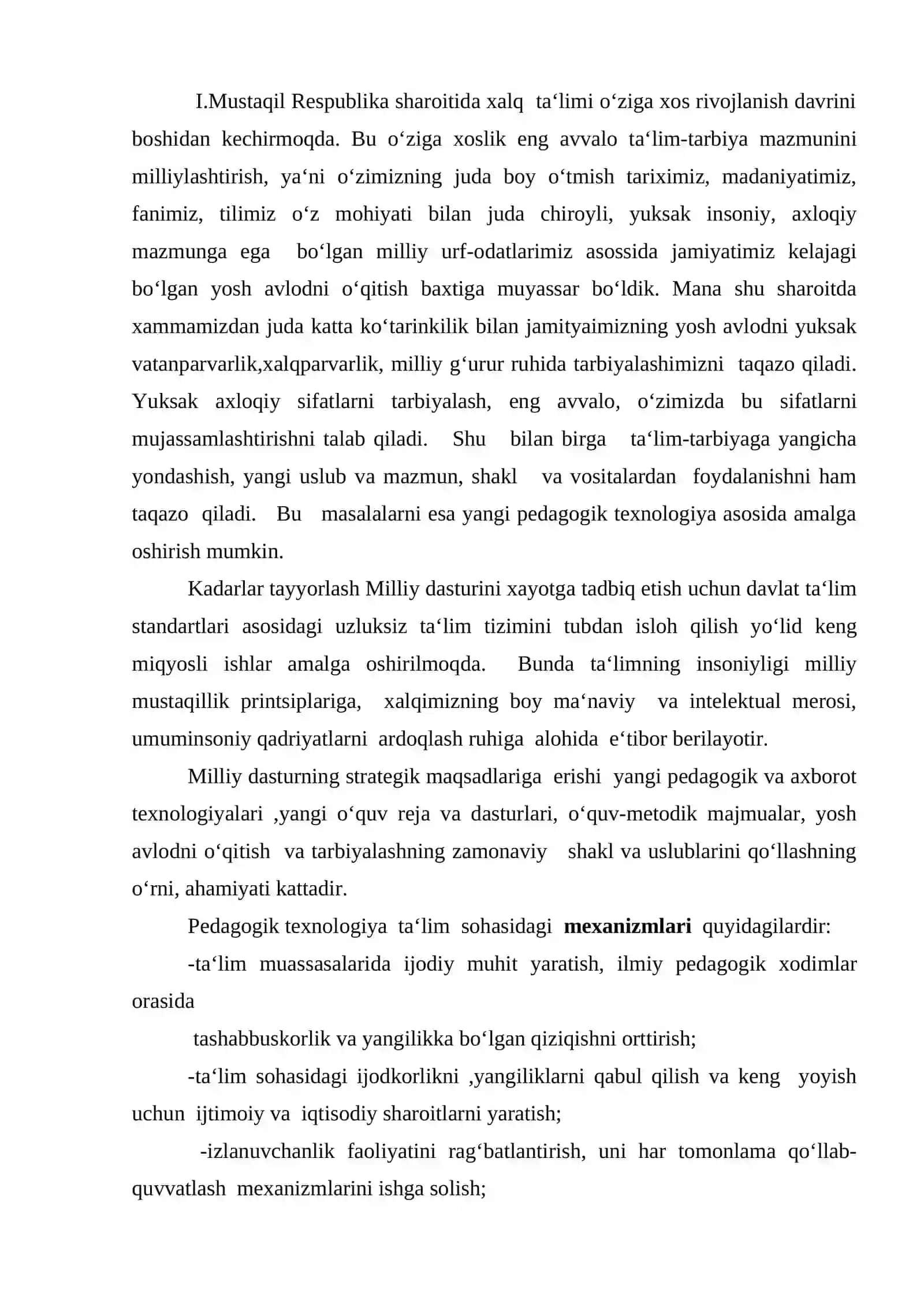 Ta’limning fanga yo’naltirilgan texnologiyasi 2