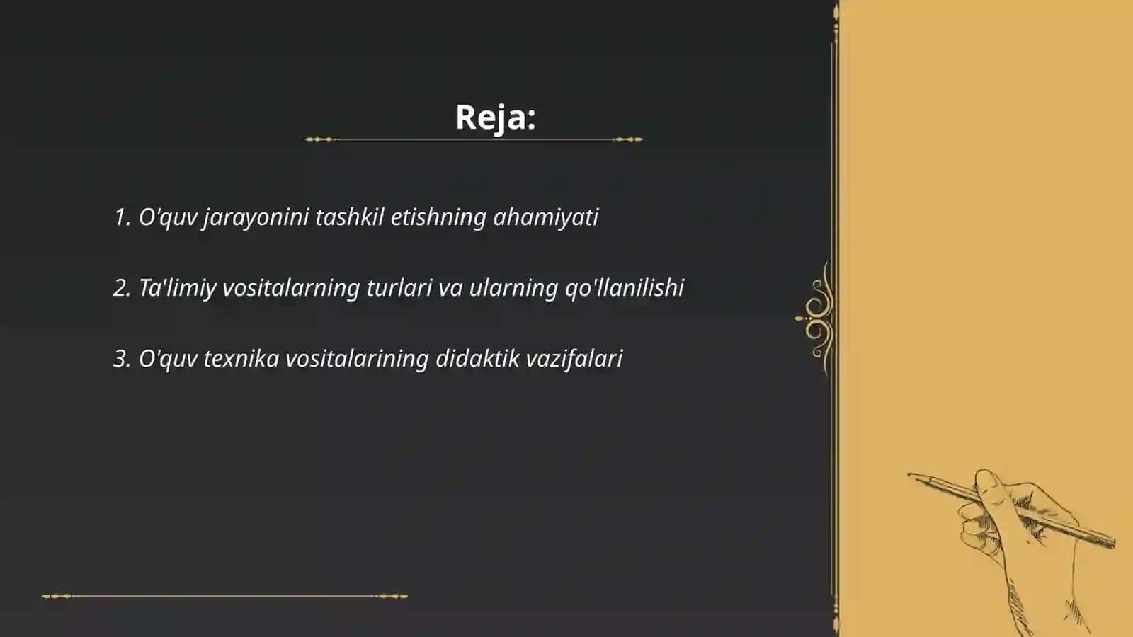 Taʼlimiy vositalar. Oʻquv texnika vositalari 2